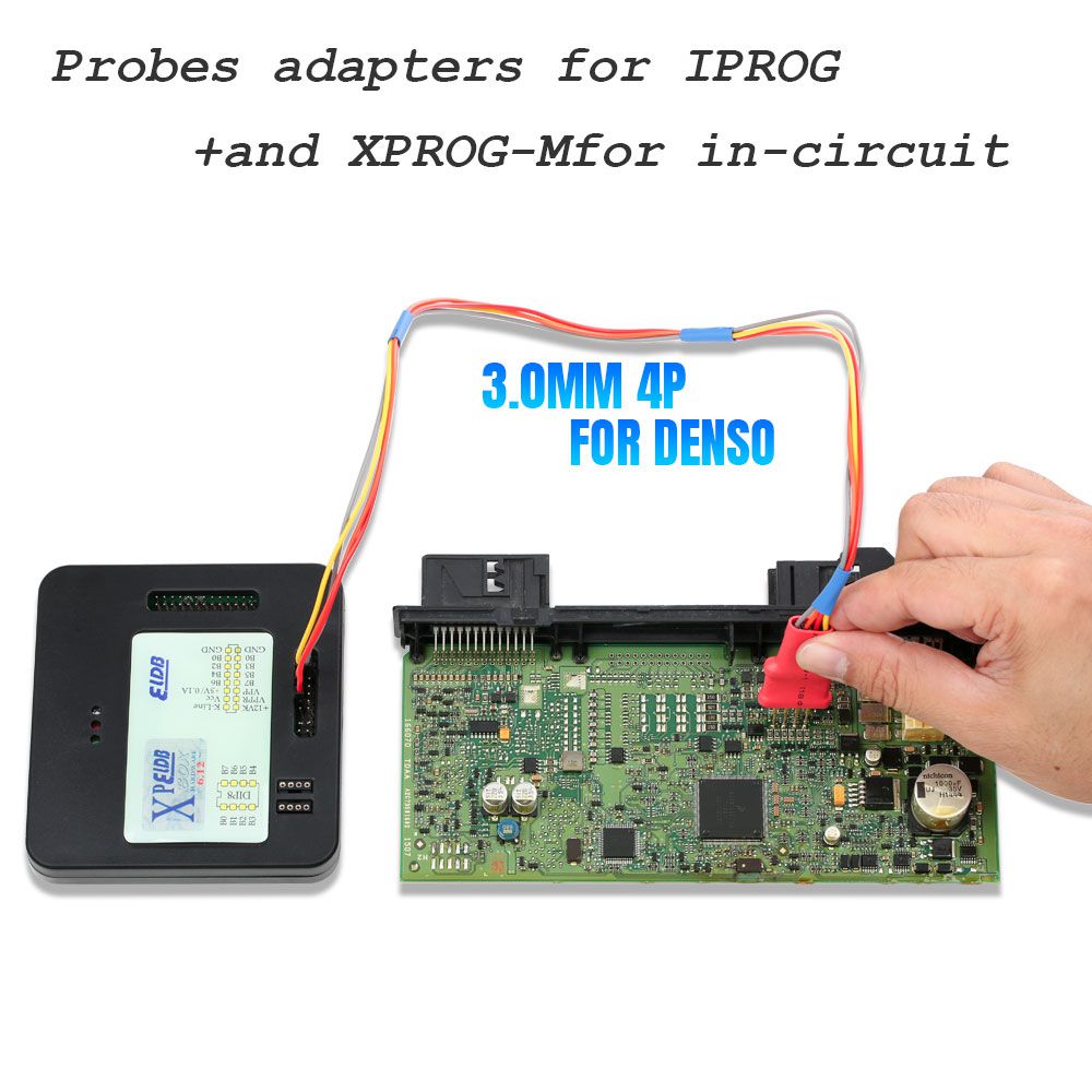 Cheap Probes Adapter for IPROG+ for in-circuit ECU Work with Iprog+ Programmer and Xprog
