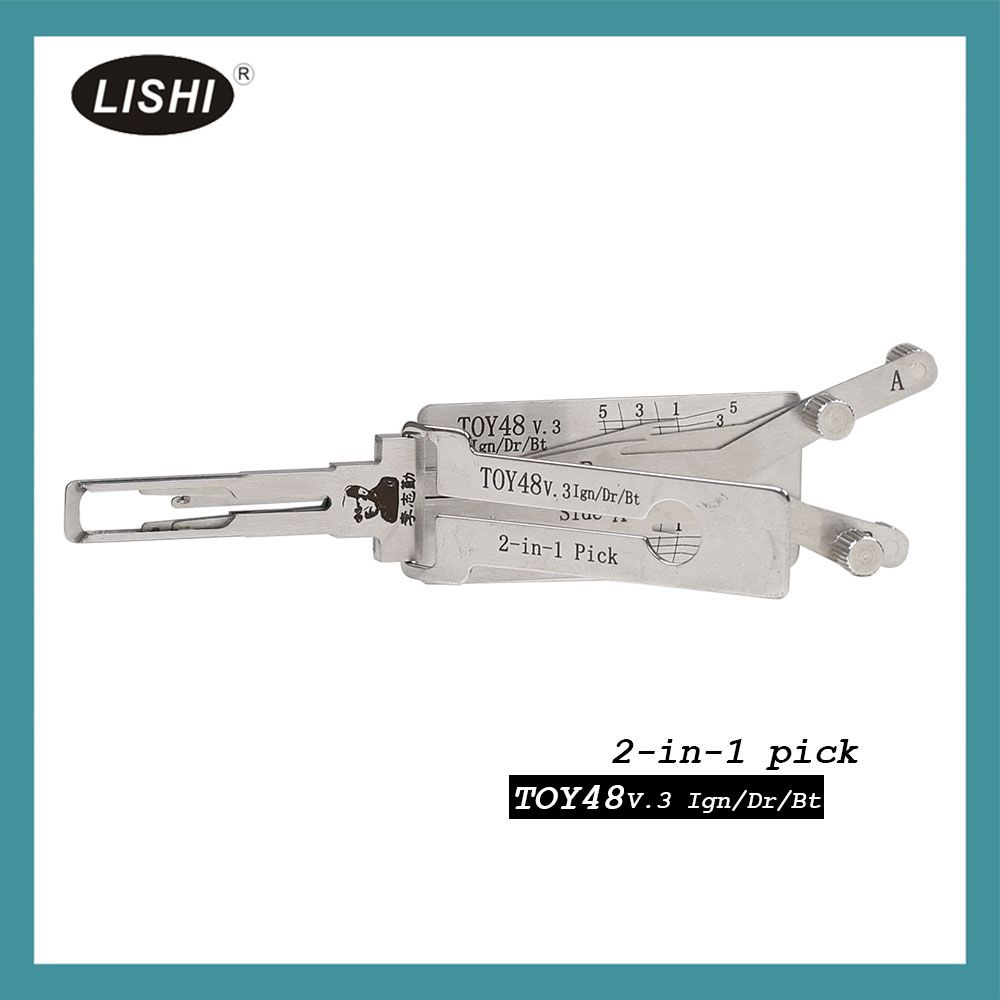 LISHI TOY48 2-in-1 Auto Pick and Decoder For Lexus Toyota