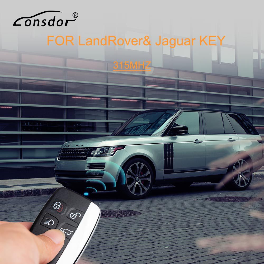 Lonsdor Specific Smart Key for 2015-2018 Land Rover Jaguar 5 Buttons 315MHz/433MHz EU/UK Ship