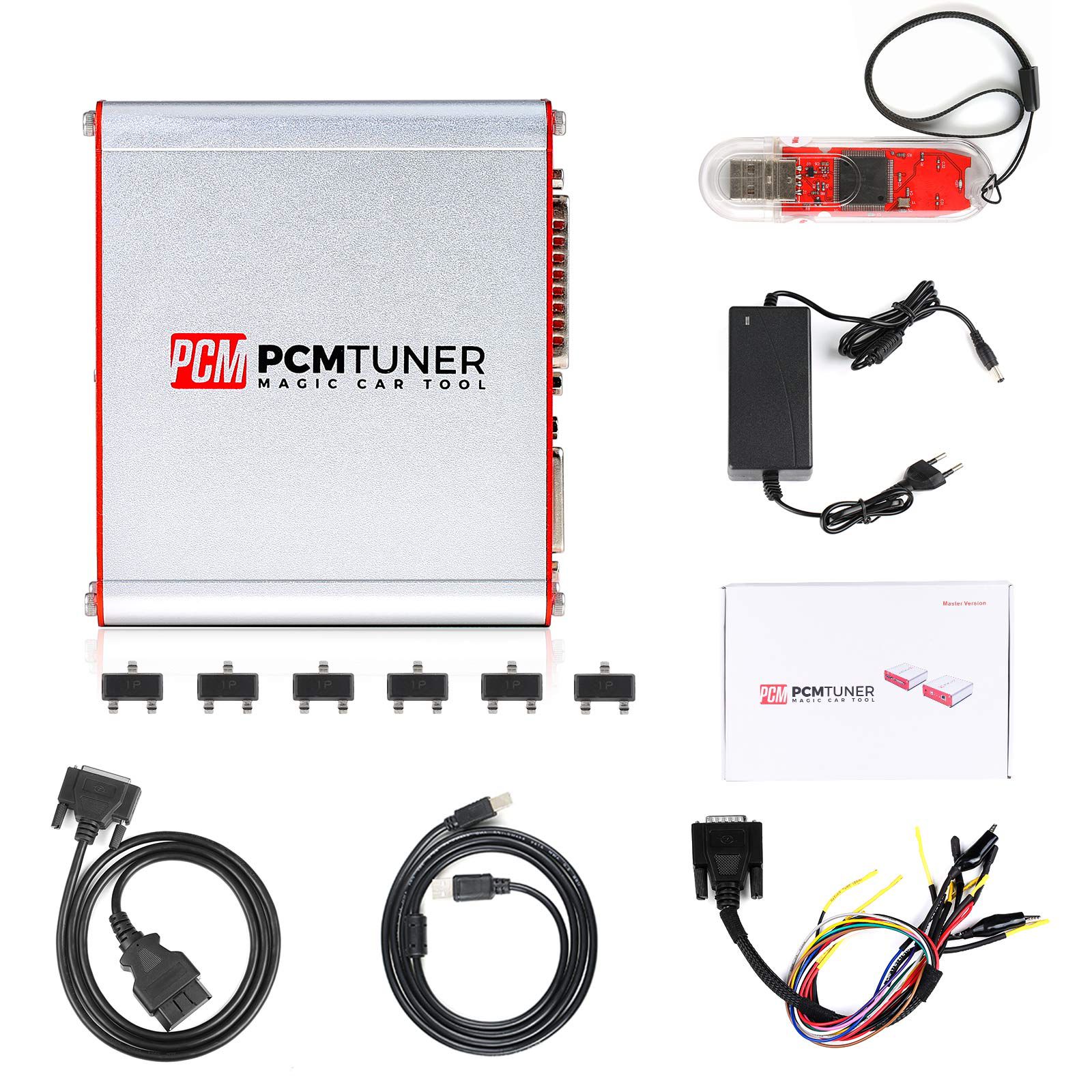 PCMtuner ECU Programmer with 67 Modules with Silicone Case and Plastic Carrying Box