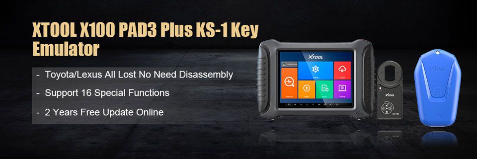 XTOOL X100 PAD3 Plus KS-1 Key Emulator