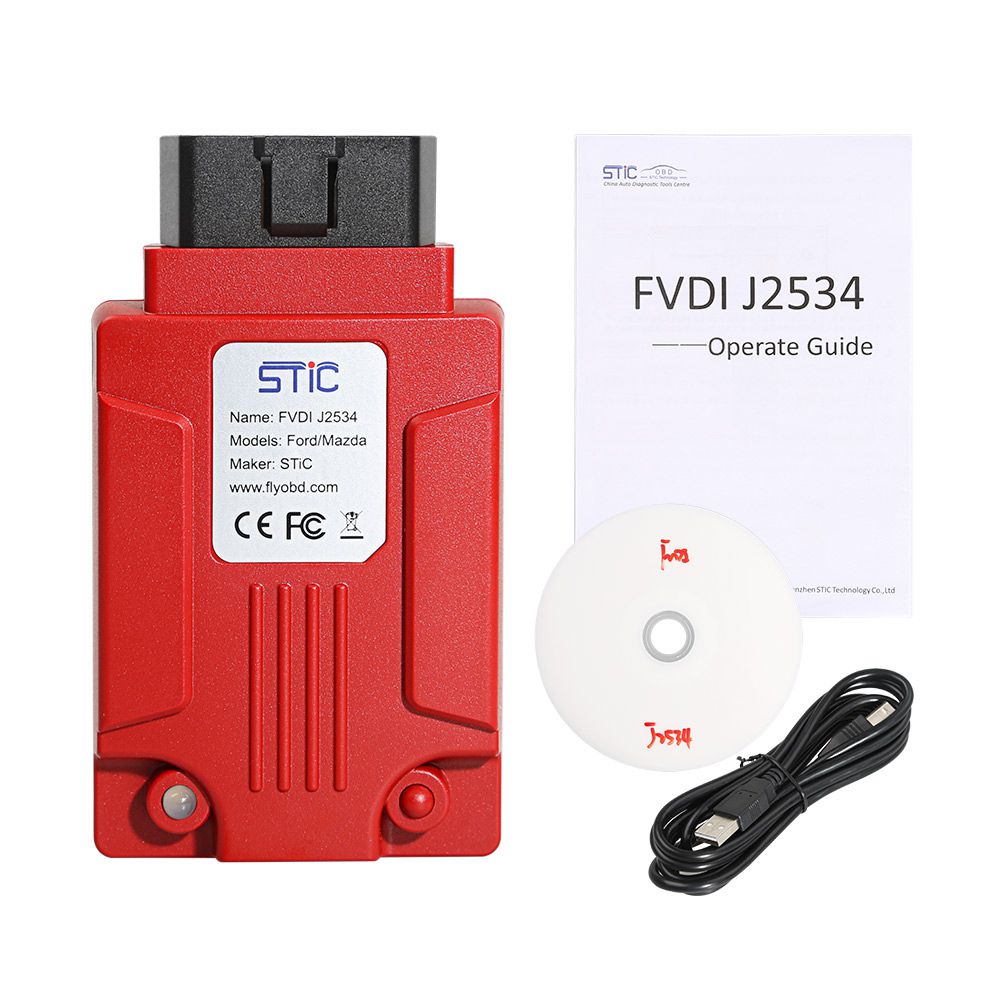 Newest SVCI J2534 Diagnostic Tool for Ford & Mazda IDS V124 Support Online Module Programming