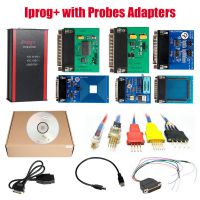 V84 iprog+ Pro Programmer with Probes Adapters for in-circuit ECU Free Shipping