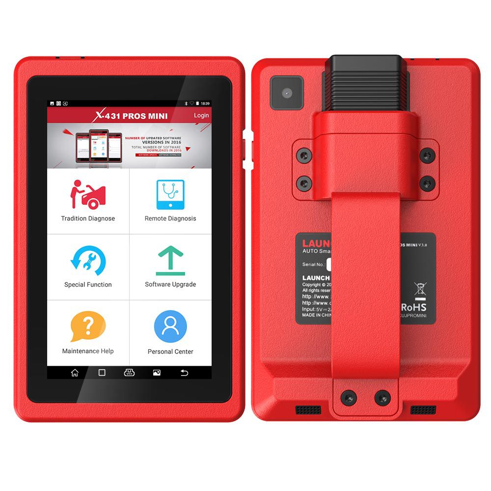 Launch X431 ProS Mini Android Pad Multi-System Diagnostic & Service Tool 1 Year Free Update Online