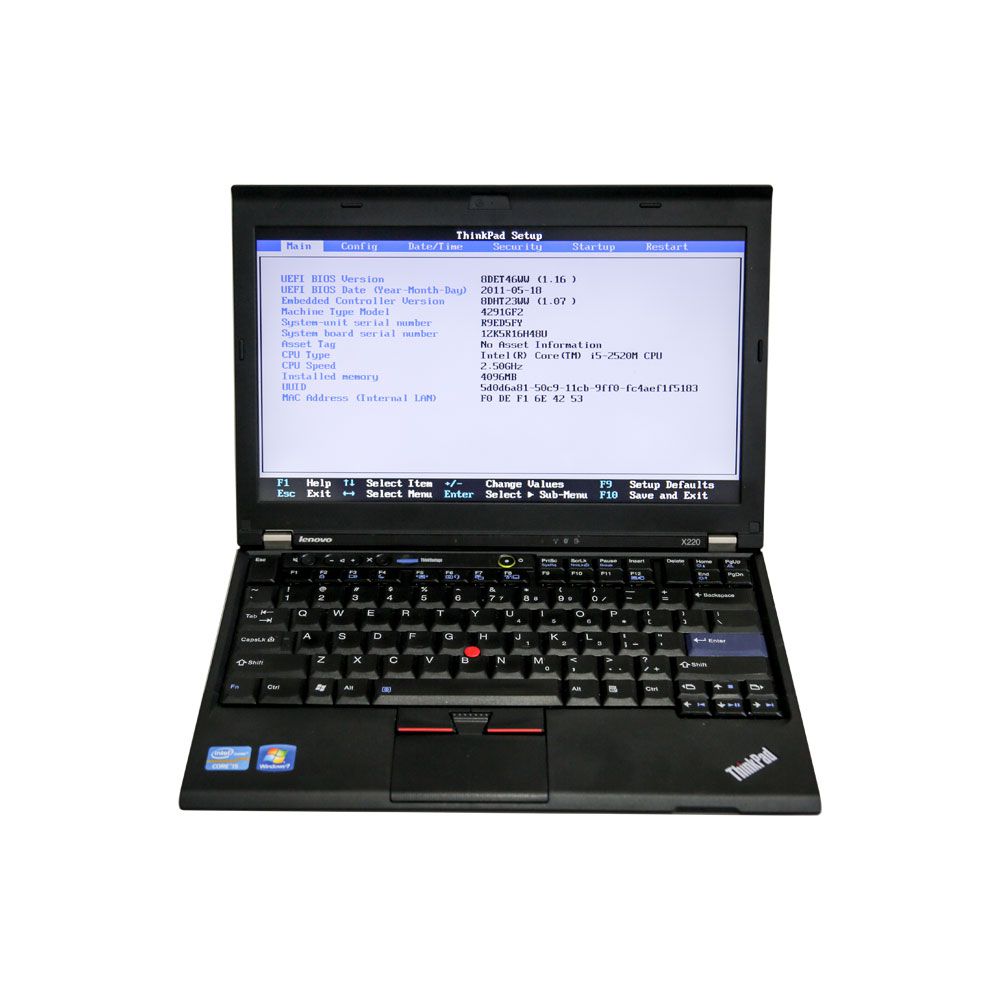 V2022.12 MB SD C4 Plus Support Doip with SSD on Lenovo X220 Laptop Software Installed Ready to Use