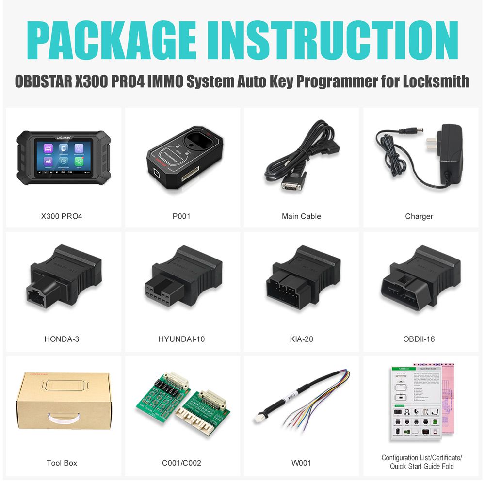OBDSTAR X300 Pro4 Pro 4 Key Master Auto Key Programmer