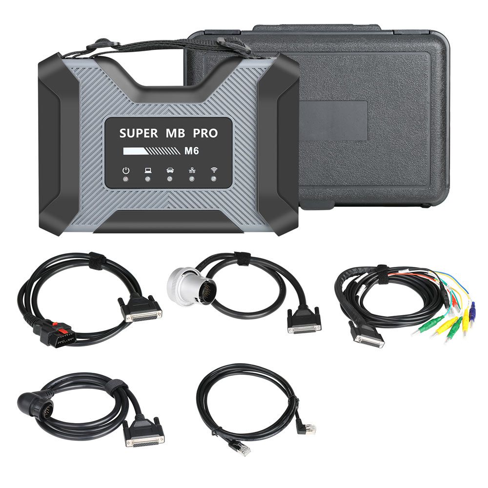 Super MB Pro M6 Full Version with V2021.09 MB Star Diagnosis XENTRY Software 256G SSD Supports HHTWIN for Cars and Trucks