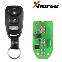 Xhorse XKHY00EN Hyundai Style Universal Remote Key Wire 3 Buttons 5pcs/lot
