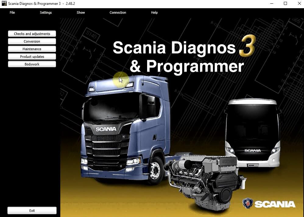 Scania VCI3 SDP3 V2.48.2 Software 